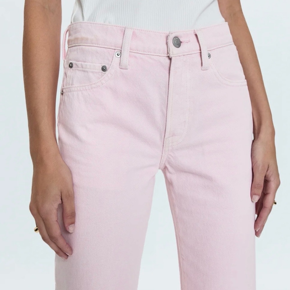 Pistola Lexi Mid Rise Straight Jean | Blush | Size 29 - Picture 2 of 9